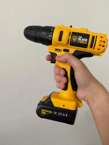 Furadeira Parafusadeira The Black Tools TB12E 12V