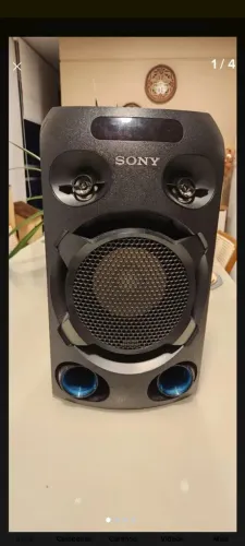 Vendo caixa de som Sony torre completa bluetooth rádio fm