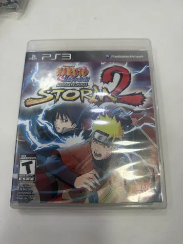 Naruto storm 2 ps3 completo com manual