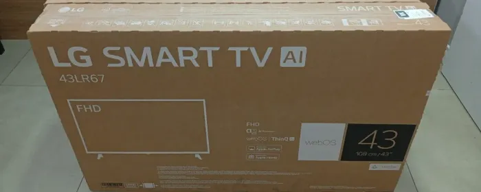 Vendo SMART TV LG 43" nova (na caixa)
