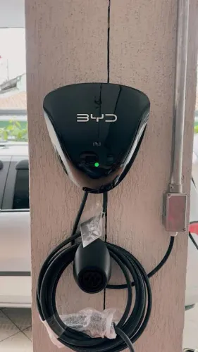 Instalação de Tomada de Carregamento para Carro Elétrico BYD entre outros