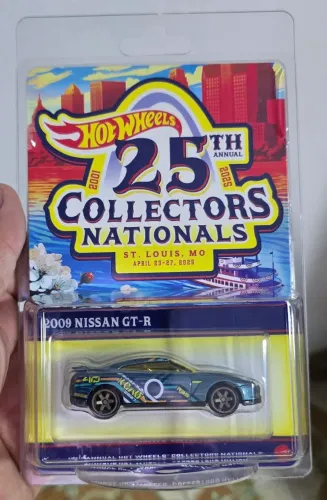 HOT WHEELS NATIONALS 2025 DINNER CAR NISSAN GT-R R35 LIMITADO 4200 PEÇAS
