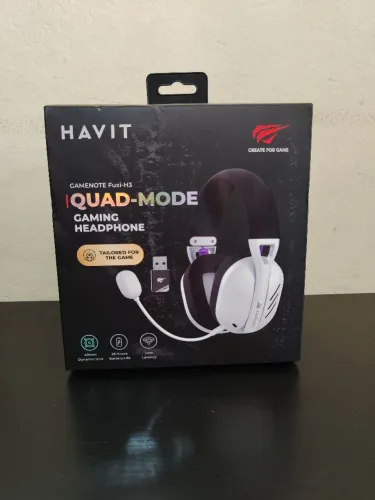 Headset Gamer Sem Fio Havit Gamenote Fuxi-H3 - Novo