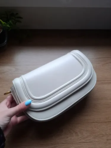 Bolsa ZARA - Bege/Off White