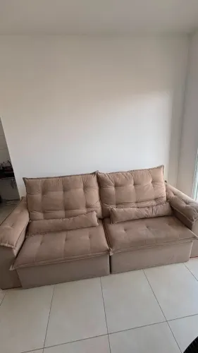 Sofá Retrátil e Reclinável 2 Lugares - 2,10m - Itaparica, Vila Velha