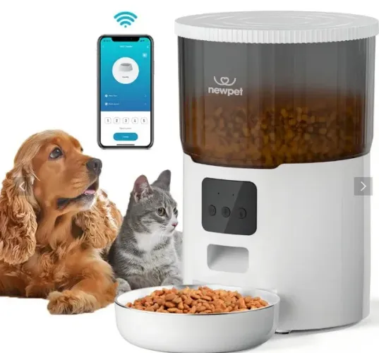 Comedouro automático new pet 4L cães e gatos