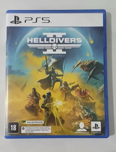 Helldivers 2 PS5 Mídia Física