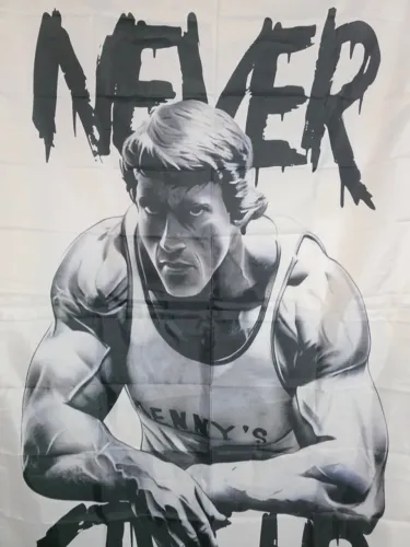 Bodybuilder Never Give Up - Arnold  Musculação Treino Motivação Academia