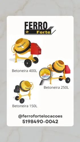 Locação de equipamentos