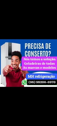 Conserto e manutenção de geladeiras a domicílio