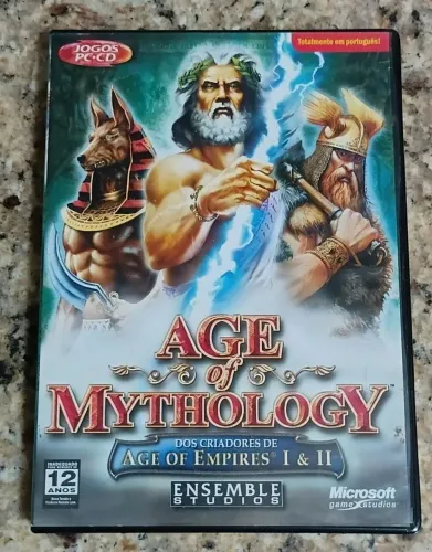 GAME AGE OF MITHOLOGY- MICROSOFT PC CD