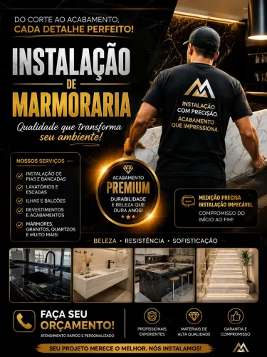 Serviços de Marmoraria e Instalação
