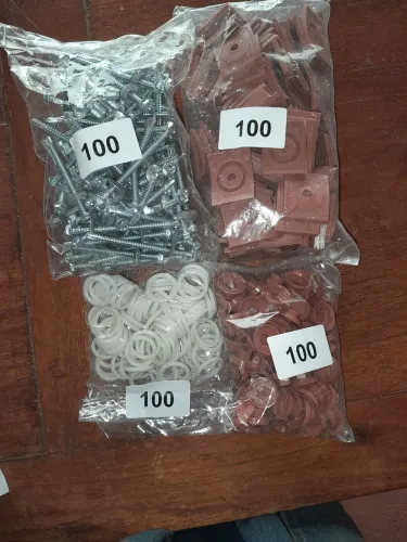 Kit fixação de telhas de PVC