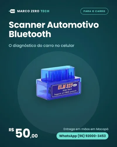 Scanner Automotivo Bluetooth