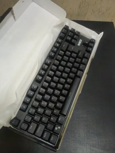 Teclado Gamer Mecânico Mancer Shade MK3 Switch Huano Red RGB
