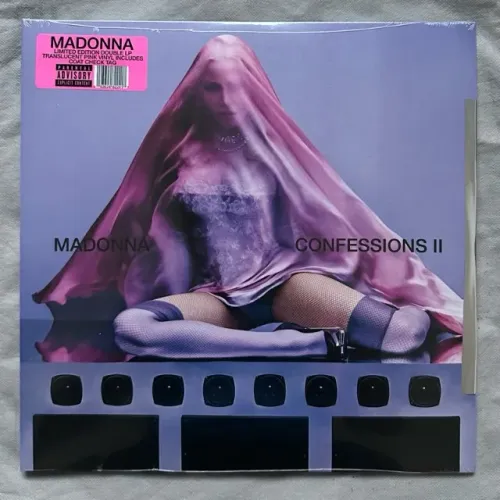 VINIL DUPLO Madonna - Confessions II Lacrado Translucent Pink LP