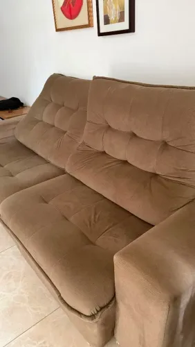 Vendo sofá 4 lugares retrátil e reclinável 