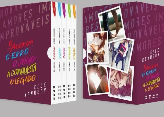 BOX DE LIVROS: AMORES IMPROVÁVEIS (OFF CAMPUS)