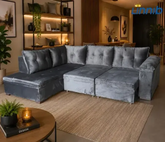 Sofa de Canto Atlas 2,80cm (NOVO A PRONTA ENTREGA)