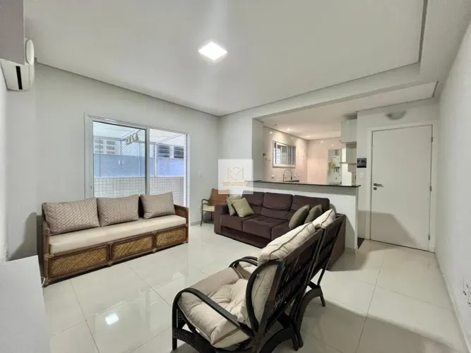 Apto Garden Suspenso Frente Mar Mobiliado, Terraço Gourmet 3 Dorms (1 Suíte) 2 Vagas, Laze