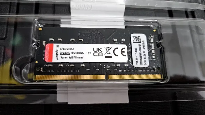 Memória Ram Notebook DDR4 8GB 3200 Mhz Kingston Fury CL20