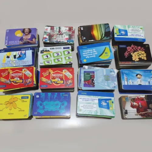 Cartoes Telefonicos (lote 1800 peças)