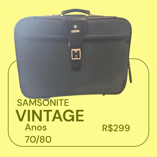Mala Samsonite Vintage anos 70/80