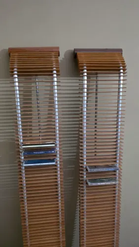 Porta CD moderna, estante para CD 