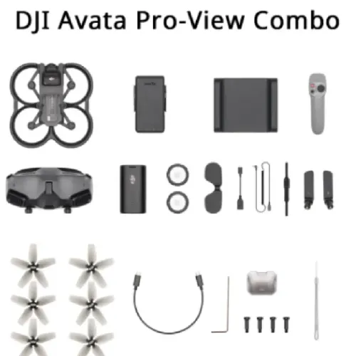 DJI Avata 1 (combo Explore), 4K, 60fps, 155 °