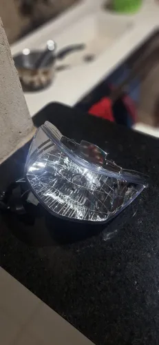 Farol de biz 125 2007 a 2010 + lâmpada h4