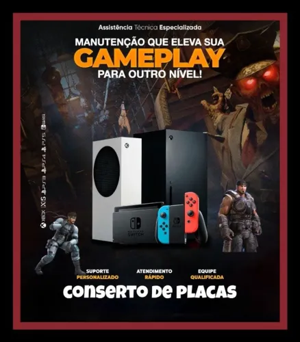 Xbox one S e séries conserto