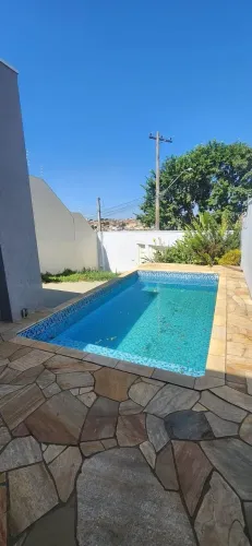 Casa com piscina - Mogi Mirim - SP, aceita apartamento Campinas