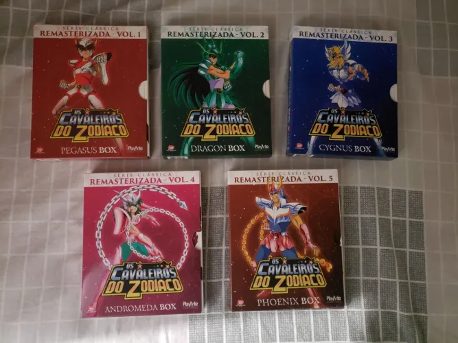Blu-ray Cavaleiros do Zodíaco- Série Clássica