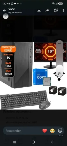 Computador e mesa