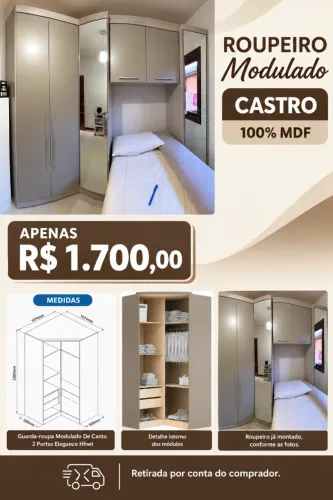 Roupeiro em Módulos