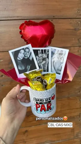 Caneca personalizada + Doces