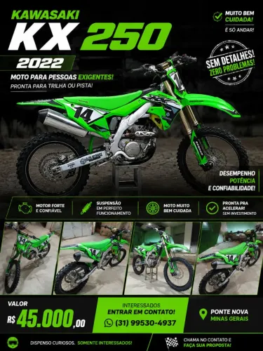 Vende se kx250 2022