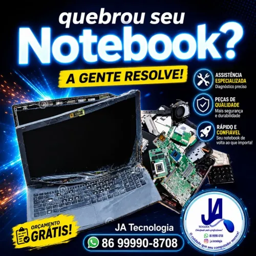 Suporte Técnico em Informática (PC/NOTEBOOKS/IMPRESSORAS/NOBREACKS)