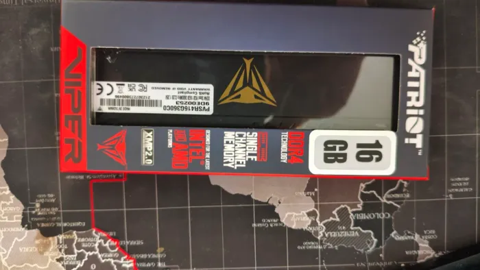 Memoria RAM Patriot Viper 16Gb 3600mhz