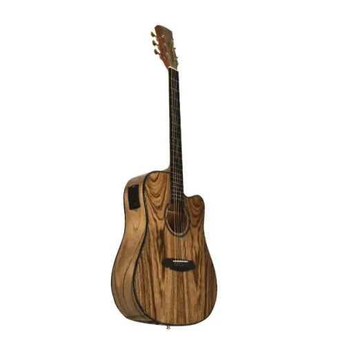 Violão Elétrico Vesúvio 41" - Tampo E Corpo Em Dao - Acabamento Gloss Hq - Eq 4 Bandas - T