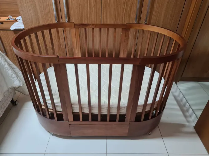 Berço Madeira Evolutium Wave 3x1
