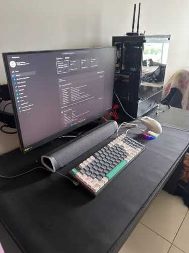 PC Ryzen 7 + RX 6600 muito bem montado