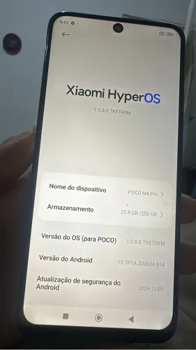 Celular poco M4 pro 256gb