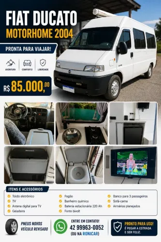 Fiat Ducato Combinato 2.8 Turbo Diesel 2004