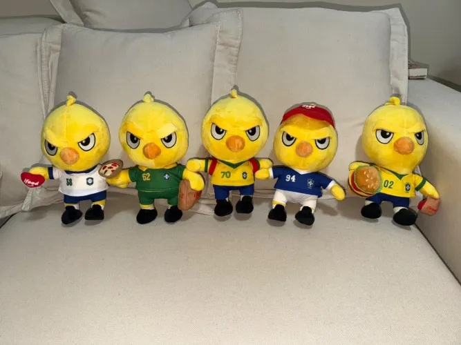 Canarinhos Ifood - Coleção completa