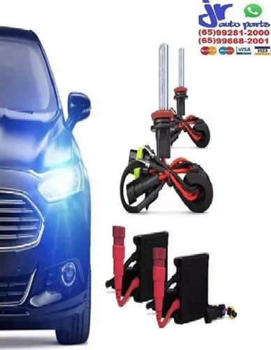 Kit Xênon H11 6000K 35W 12V Lâmpada Completo Com Reator
