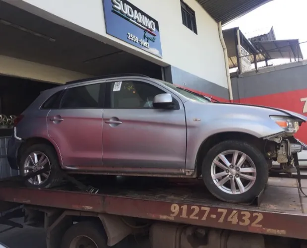 Sucata Mitsubishi Asx 2.0 Aut. 2012 Para Retirada De Peças