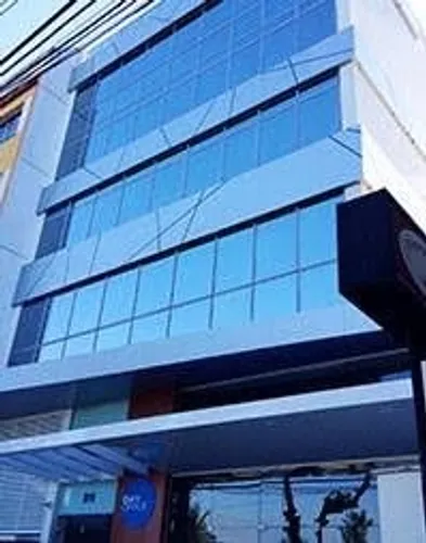 sala comercial 37m2 Bay Office c garagem, frente mar São Francisco. sinal parcelo restante
