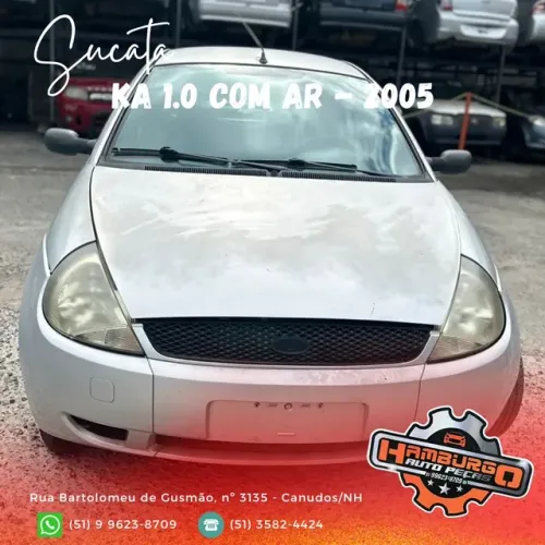 Sucata Ford ka 1.0 com ar para peças 
