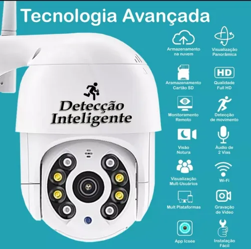 Câmera de segurança (monitoramento direto no Celular)